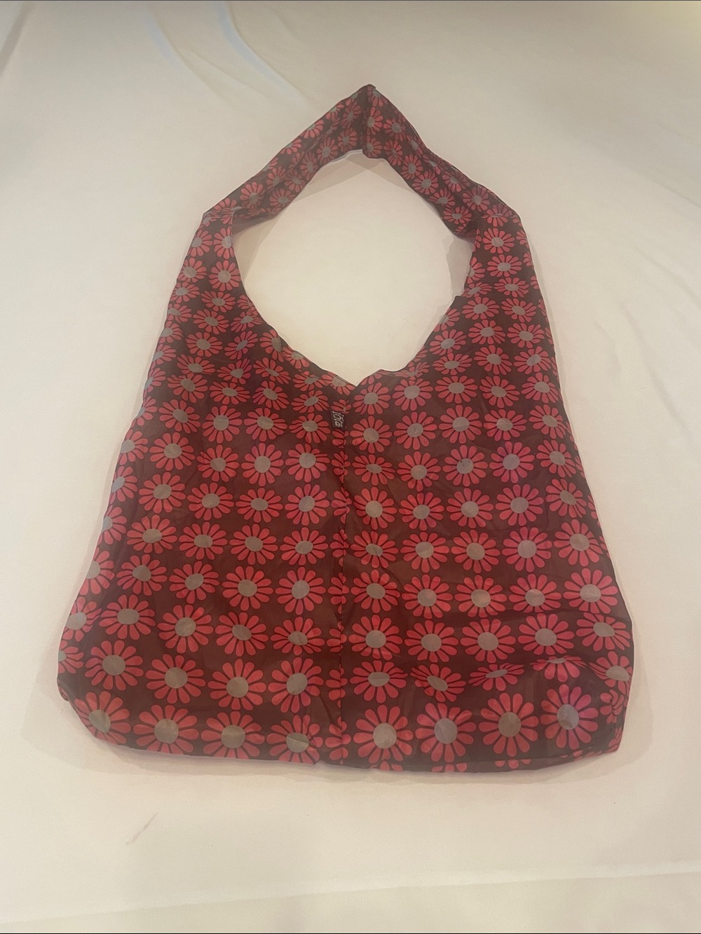 Y2K Iota Floral large Hobo Bag Beach reusable shopping tote travel Crossbody